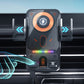 📢📢50 % Rabatt!! ⏰Intelligenter 2-in-1-Autotelefonhalter mit automatischer Drehfunktion und kabellosem Ladegerät⚡