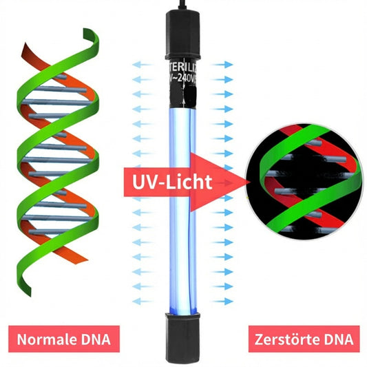 Zeitgesteuerter UV-Sterilisator zur Desinfektion von Aquarienwasser