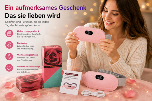 💝The best gift for her! Dynamic massage and heating belt for menstruation