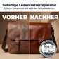 Natürliche Lederpflege