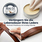 Natürliche Lederpflege