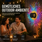 🥳 HEISSER SALE 2026 – 50% RABATT! 💞 50.000+ VERKAUFT !🌞Solar-Mandala-Wandleuchte für den Außenbereich – Garten, Zaun, Projektorlampe, Terrassen-Stimmungsbeleuchtung✨