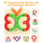 💥2026 Hot Sale - 50% Rabatt🎁Montessori-Steckbrettpuzzle 🎅Weihnachtsgeschenkidee!🎄