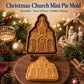 🔥HEISSER VERKAUF 49% RABATT✝️ Weihnachts-Mini-Kuchenformen-Kollektion „Glaube & Krippe“ | Wiederverwendbare, geprägte Formen zum Herstellen detaillierter Kuchen mit betendem Jesus, Krippenstall und vielem mehr🥧✨