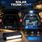 🔆 Solarbetriebene LED-Kofferraumleuchte für Autos – Automatischer Sensor, kabellos, 6 Farben, für SUVs und Pkw