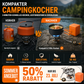 🔥 50% RABATT! 🏕️ Windfester Gasbrenner für Camping & Outdoor-Aktivitäten – Kompakt & leistungsstark – Ideal für Trekking, Picknick oder Notfall – zuverlässige Flamme bei Wind 🌬️