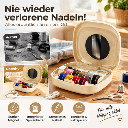 Tragbares magnetisches Mini-Nähset