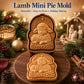 🔥HEISSER VERKAUF 49% RABATT✝️ Weihnachts-Mini-Kuchenformen-Kollektion „Glaube & Krippe“ | Wiederverwendbare, geprägte Formen zum Herstellen detaillierter Kuchen mit betendem Jesus, Krippenstall und vielem mehr🥧✨
