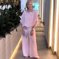 ⏳Begrenzte Zeit 50% Rabatt💥💃 Elegantes zweiteiliges Set im Colorblock-Stil mit Pailletten