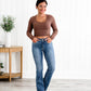🔥Sommer-Sale: 50% RABATT❤️👖Holy Grail Bootcut-Jeans zur Bauchkontrolle