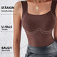 ⏳Begrenzte Zeit 50% Rabatt💥U-Ausschnitt Shapewear Tanktop mit integriertem BH