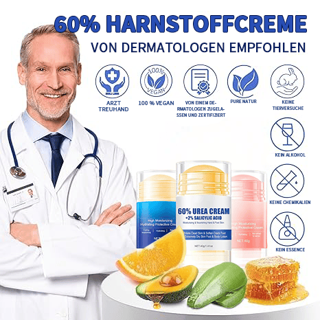 🔥LETZTER TAG 50 % RABATT & Feuchtigkeitsspendende und rissfreie Fußcreme