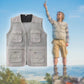 📸🎣Herren Outdoor Multifunktionsweste mit 10+ Taschen – Leichte Eisseide Anglerweste & Fotografenweste  | V-Ausschnitt, atmungsaktiv & schnelltrocknend