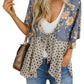 🌸Damen-Kimonos mit Blumenmuster, Rüschenärmeln und Bindegürtel – luftige Boho-Cardigans im lockeren Schnitt