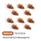 ⏳Begrenzte Zeit 50% Rabatt💥🐭Interaktives, automatisch bewegliches Mausspielzeug mit Quietschgeräusch🐁