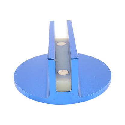 Wagenheber-Unterlage mit Schlitz – universell magnetisch, Rahmenschienenschutz