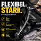 🛠️  Elektroschrauberhülse Universal Flexible Federstahl-Verlängerung – 45° biegsam, Kugelarretierung, für 1/4, 3/8 & 1/2 Antrieb