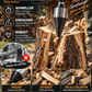 Holzspaltbohrer, nützliches Holzspaltwerkzeug, Holzbearbeitungshackkegel, elektrischer Haushaltshammer, elektrische Bohrmaschine, Schlagbohrmaschine, Holzspaltwasserbohrer-Gcom