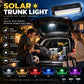 🔆 Solarbetriebene LED-Kofferraumleuchte für Autos – Automatischer Sensor, kabellos, 6 Farben, für SUVs und Pkw