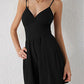 💕 Einfarbiger lässiger Wickel-Cami-Body für Damen, rückenfrei mit verstellbaren Trägern