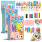 🔥🎁 2+1 GRATIS!!🥳💞 50K+ VERKAUFT! ⚡🌈 Regenbogen-Kratzbild-Set – 35-teiliges kreatives Bastelset für Kinder ✨