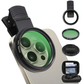⏳Begrenzte Zeit 50% Rabatt💥52 mm Clip-0n CPL-Filterset für Telefonkameraobjektive, Zirkularpolarisator-Polarisationsfilter, kompatibel mit den meisten Mobiltelefonen