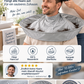 ✂️ 50% RABATT! 💇 Grauer Friseurumhang für Erwachsene – atmungsaktiv & geruchsneutral, für Schneiden & Färben