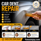 ✨️30 kaufen, 30 gratis! 🛠️Autodellen mühelos reparieren! 🚗Lackschadenfreier Klebestift zur Dellenreparatur für Autos