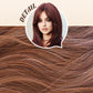 49% RABATT💕Layered Pony lange Perücke