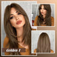 49% RABATT💕Layered Pony lange Perücke