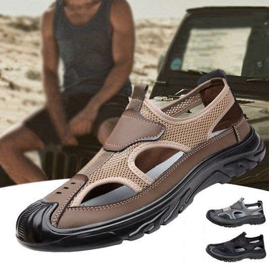 📊 Über 200.000 Verkäufe – Dankeschön mit 50% Rabatt! Leichte, rutschfeste Outdoor-Wanderschuhe für Männer mit geschlossener Spitze