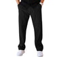 Herrenhose mit geradem Bein und Kordelzug am Bund