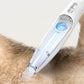 🐾✨ Kabelloser Tierhaartrimmer mit LED-Licht – Wiederaufladbarer Trimmer mit 2 Geschwindigkeitsstufen für Hunde und Katzen
