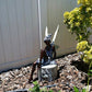 Sitzende Feen Garten Statue