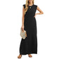 ⏳Begrenzte Zeit 50% Rabatt💥Damen Lockeres, Geteiltes, Faltenfreies Langarmkleid