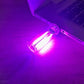 Tragbares USB-Nachtlicht mit Touch-Control-Glaskolben