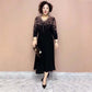 💥Zeitlich begrenzt 50% RABATT💕Edles elegantes Damenkleid mit Glitzerausschnitt
