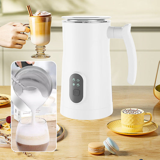 4-in-1 350ml Milk Frother & Steamer