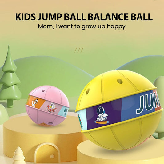 Glühender, hüpfender Ball