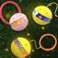 Glühender, hüpfender Ball