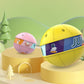 Glühender, hüpfender Ball