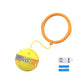 Glühender, hüpfender Ball