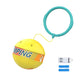 Glühender, hüpfender Ball