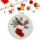 🎁 Zwei kaufen, drei gratis! DIY-Weihnachtsstickerei-Set – ein kreatives Bastelset für festliche Stickereien