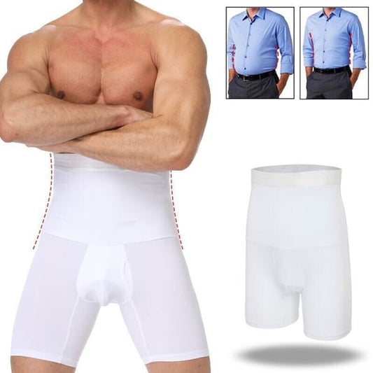 ⏳Begrenzte Zeit 50% Rabatt💥Rutschfeste Shapewear-Boxershorts für Herren aus Silikon mit hoher Taille