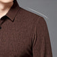 Herren Business Casual Revers Langarm T-Shirt