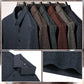 Herren Business Casual Revers Langarm T-Shirt