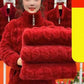 Neue dicke Winterjacke mit langem Ärmel
