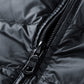 Warme, dicke Herren-Kurzjacke mit Stehkragen