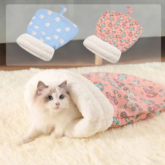 ⏳Begrenzte Zeit 50% Rabatt💥🐱 Gemütlicher Katzen-Winterschlafsack